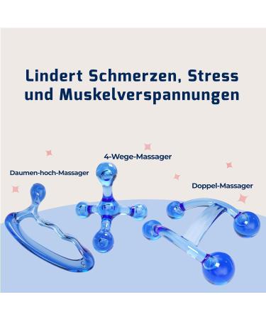 ResultSport Handy Portable Massager Set - Best International Shipping & Relaxation Solution - Buy Online on GoSupps.com