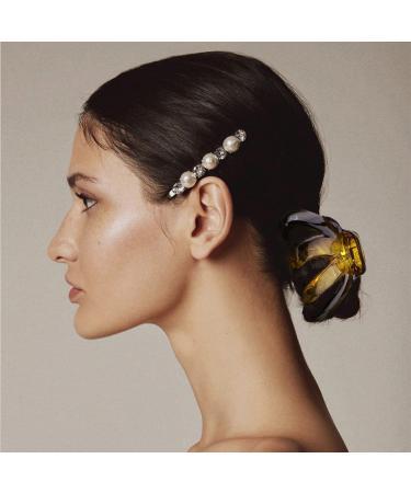 4PCS Extra Large Hair Clips for Thick Hair - Big Octopus Hair Clip for Women Girls - Premium Strong Hold Hair Claw Clips in Black, Red, Yellow & Transparent - Buy Online on GoSupps.com