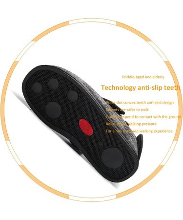 Shop Diabetic Edema Shoes for Men - Adjustable Plantar Fasciitis Slippers Breathable & Lightweight - Size 7.5 Gris - Buy Online on GoSupps.com