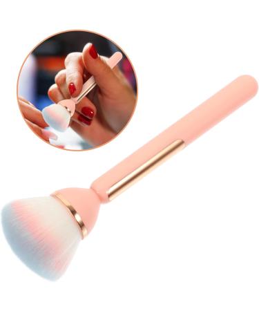 DOITOOL Manicure Brush Dust Brush Highlighter Brush Powder Brush for Loose Powder Face Powder Brush Setting Powder Brush Bronzer Powder African Wash Net Lightweight Plastic The Brush Pink 14.5x3cm Pink - Buy Online on GoSupps.com