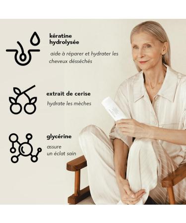 Nutridome | Shampoo for colored hair | For fine and delicate hair | Professional care | Regenerating | Nourishing | Protects color | Hydrolyzed keratin | Cherry extract | 250 ml - Buy Online on GoSupps.com