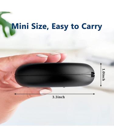 LUXUROME Retainer Case - Solid Orthodontic Case, Black (2 Pack) - Buy Online on GoSupps.com