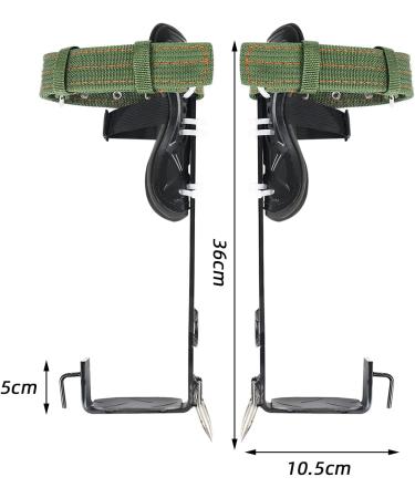 Buy 2Claws Stainless Steel Tree Climbing Crampons - Durable Spikes Set with Straps & Gloves for Safe Tree Work - International Shipping Available - Buy Online on GoSupps.com