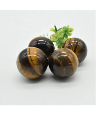 Natural Crystal Rough Ornament Natural Polished Tiger Eye Stone Spheres Magic Crystal Balls Decorative for Decoration Gift 60-70mm - Buy Online on GoSupps.com