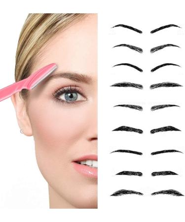 15-Piece Eyebrow Razor Set | Women's & Men's Face Shaving Blades | Eyebrow Knives & Trimmer for Precise Grooming - Buy Online on GoSupps.com