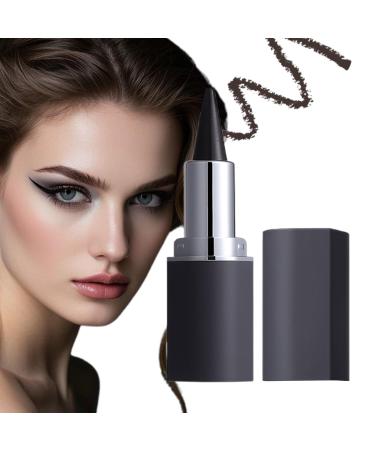Black Eyeliner Pen Smokey Gel Liner Stick Long Lasting Eye Makeup Women and Girls Gothic Halloween look eyeliner smokey eyes accessory daily makeup