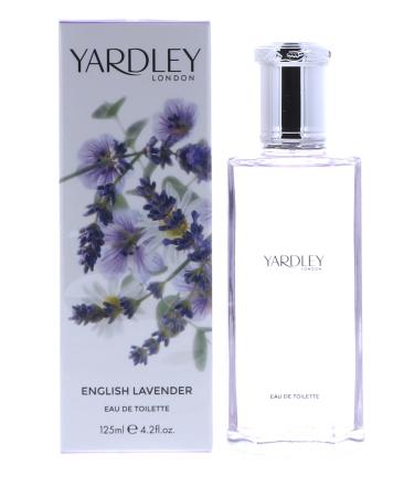 Yardley London English Lavender FOR WOMEN by Yardley London - 4.2 oz EDT Spray 4.25 Ounce (Pack of 1)