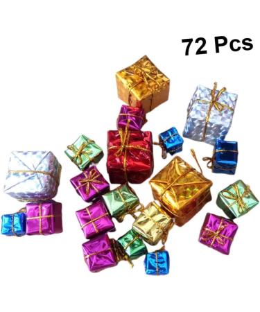 Alipis 72pcs for Stocking Stuffers Mini Xmas Bag Decorations Box Christmas Tree Supplies - Buy Online on GoSupps.com