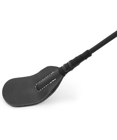 18 Premium Quality English Horse Riding Crop - Black | Equestrian Equipment - Buy Online on GoSupps.com