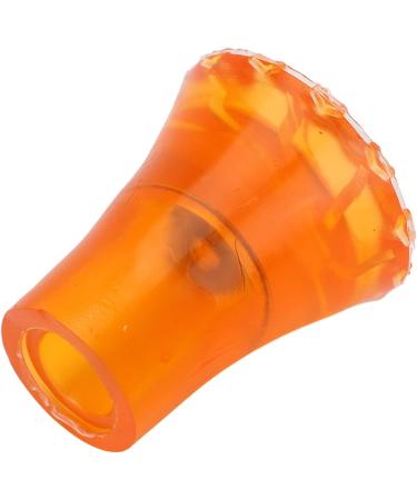 Walking Cane Tip Great Traction Thicken Rubber Walking Crutch Tips Prevent Slip Keep Balance for Foldable Canes (Orange) - Buy Online on GoSupps.com