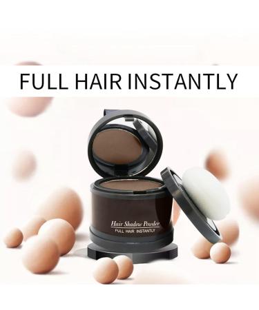 Hairline Powder - Instant Root Cover Up & Volumizer for Thinning Hair | Windproof & Sweatproof | 4g Medium Brown - Buy Online on GoSupps.com