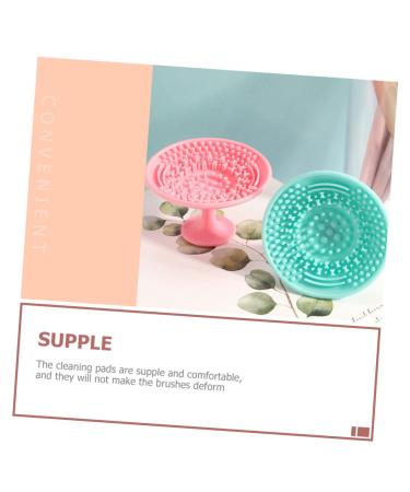 FRCOLOR 12 Pcs Silicone Makeup Cleaning Mat - Foldable Brush Scrubber & Cosmetic Applicator for Easy Makeup Brush Cleaning - Shop Internationally - Buy Online on GoSupps.com