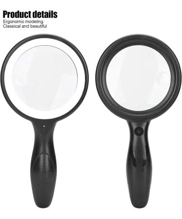 Portable 5X 10X Handheld Handheld Handheld Reading Magnifier for Reading LED for ES Repair Observation Full of Stars - Buy Online on GoSupps.com