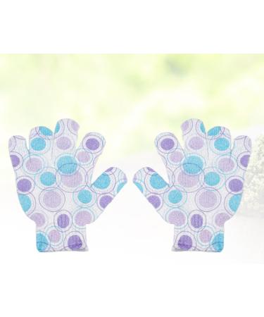 FRCOLOR 3 Pairs Printed Bath Gloves Five Finger Shower Gloves Exfoliating Gloves Printing Child Bath Towel - Buy Online on GoSupps.com
