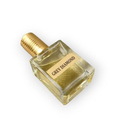 Grey Diamond Premium Attar-Atar Perfume Oil Fragrance for Men and Women Unisex Parfume Scent Spray Long Lasting Roll On Essential Oil Itar Semi Natural Non Alcoholic Size Volume: 12ML (0.4 Fl Oz). - Buy Online on GoSupps.com