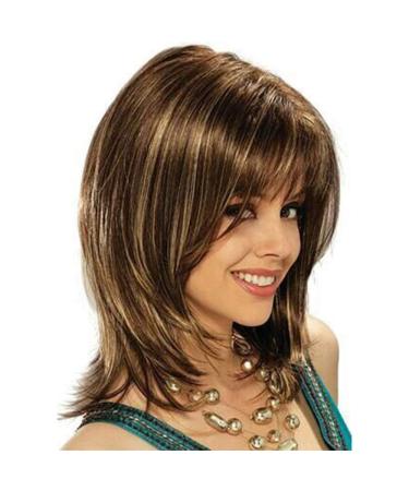 Feoya Short Heat-Resistant Wigs for Women - Stylish & Durable | Shop Internationally - Buy Online on GoSupps.com