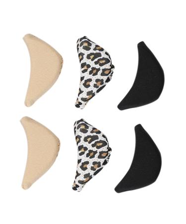FOMIYES 3 Pairs Toe Plug Toe Filler Sponge Shoe Pads Shoe Filler Shoe Mats Forefoot Pads Women Shoe Pads Casual Shoe Tip Mat Shoe Head Mat High-Heeled Shoe Tip Pad Shoe Head Pad