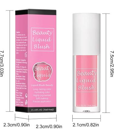  TianWlio Cream Blush - Blush Makeup Natural Look Nine Color Liquid Natural Color Contouring Durable Silky and Delicate - 3ml - Long Lasting - Lightweight - Buy Online on GoSupps.com
