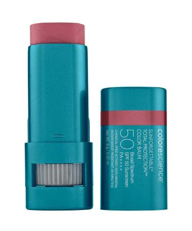 Colorescience Sunforgettable Total Protection Color Balm SPF 50  Mineral  Broad Spectrum  Buildable Lip & Cheek Color Berry