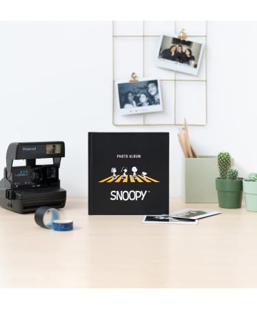 Grupo Erik Official Snoopy Self-Adhesive Photo Album 6.3x6.3 Inch Hardcover - 22 Pages - Personalized Gifts for Friends with Snoopy Theme - Buy Online on GoSupps.com