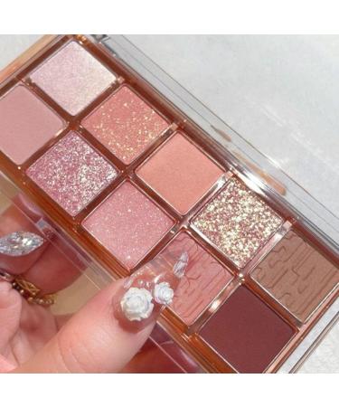 Go Ho 10 Colors Eyeshadow Palette Matte&Glitter Eyeshadow Makeup High Pigmented Shades Naturing-Looking  High Pigment Waterproof Cool Eye Eyeshadow Palette 15 Warm Sun 15  Warm Sun - Buy Online on GoSupps.com