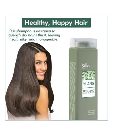 Ylang Feel Good Shampoo 250ml - Hydrating Sulfate & Paraben Free Shampoo for Dry Damaged Hair | Volumizing Essential Oil Formula - Buy Online on GoSupps.com