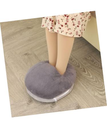 Buy Homsfou USB Heated Foot Warmer Pillow & Back Massage Cushion - Ultimate Comfort Slippers for Women - Buy Online on GoSupps.com