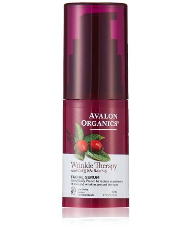 Avalon Organics CoQ10 Wrinkle Defense Serum.55 -Ounce Bottle(Pack of 12)