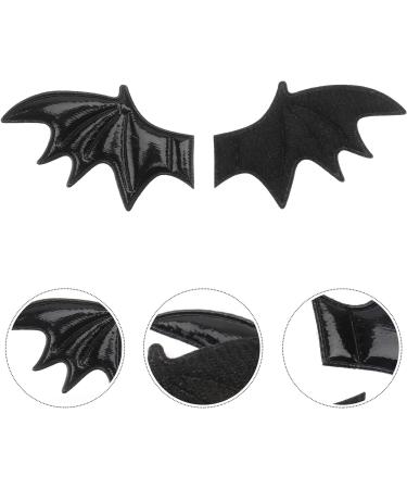 Uonlytech 10Pairs Halloween Bat Hair Clips Devil Wing Hair Barrettes Bat Wings Hair Barrettes for Halloween Parties - Buy Online on GoSupps.com