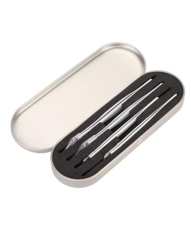 Eyelash Extension Tweezers Set High Precision Stainless Steel Eyelash Tweezers Lightweight Labor-Saving for Nail Art Salon