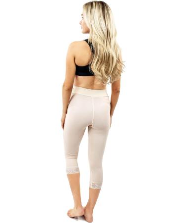 ContourMD Post-Surgical Mid Calf Compression Pant | 2 Lycra Thigh Slim Style 1 XL Beige - Ideal for Recovery & Comfort - Buy Online on GoSupps.com