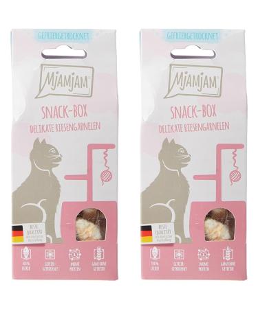 MjAMjAM - Snackbox - delicious king prawns 25 g (pack of 2) 25 g (pack of 2)