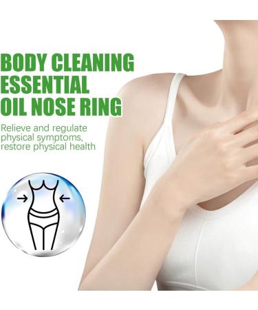 Dubus Lymphstar 2023 Body Detox Essential Oil Nose Ring - Fat Burning & Liver Lung Cleaning - 5PCs for Women's Health - Buy Online on GoSupps.com