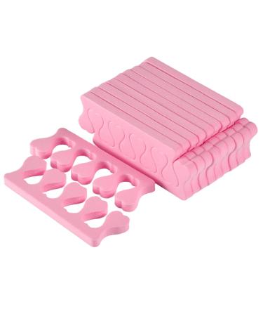 Geviro 20pcs Foam Toe Finger Separators - Soft Sponge for Pedicure Manicure & Nail Art | Ideal for Home & Professional Use - Buy Online on GoSupps.com