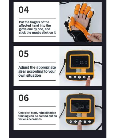 Exoskeleton Manual Training Exercise Rehabilitation Robot Gloves Intelligent Five Fingers Manual Training Functional Hand Splint Orthoses for Long-Term Relief Left Large - Buy Online on GoSupps.com