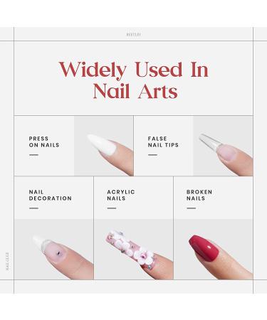 Beetles Nail Glue (0.07oz) 20pcs - Professional Quick Dry Adhesive for Acrylic, Press On, and Fake Nails - Buy Online on GoSupps.com