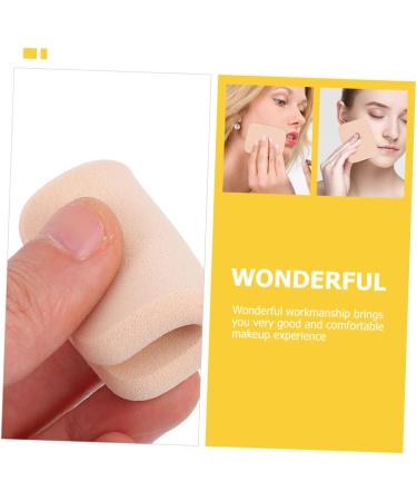 MAGICLULU 4 Sets Puff Women Supplies Women Cosmetic Supplies Eye Shadow Applicator Foundation Puff Dry Powder Puffs Make up Wedges Cotton Sponge Girl Face Loose Powder - Buy Online on GoSupps.com