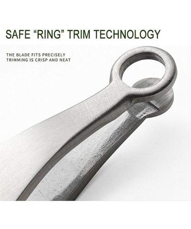 Dajidafu Nose Hair Trimming Tweezers Stainless Steel Nasal Hair Trimmer Grooming Scissor Eyebrow Trimmers Cleaning Tools - Buy Online on GoSupps.com