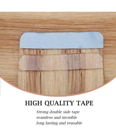 SEGO TAPE Extensions | 20 Tressen 30g Real Hair Adhesive Tape - 100% Remy Human Hair Honey Blond #18P613 - 45cm (18) - Buy Online on GoSupps.com