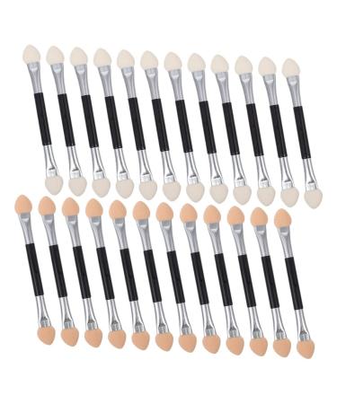 FRCOLOR 24pcs Latex Eye Shadow Stick Eyeshadow Comestic Applicator Cosmetic Makeup Sticks Mackey Eyelash