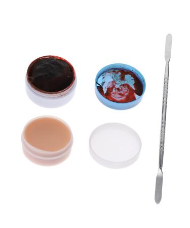 Waxing 1Set Halloween Scar Cream halloween makeup wax fake scar wax scar wax Makeup Wax special effects makeup Scar Wax Special Effect Wax human body glue