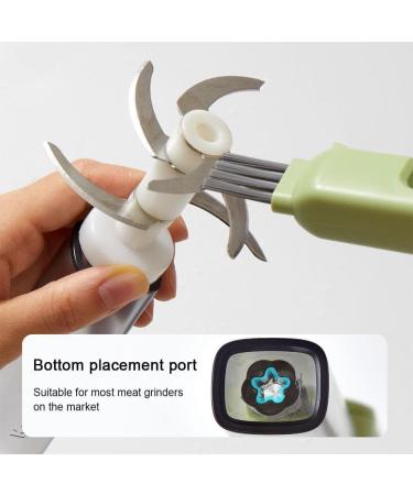 4-in-1 Green Cleaning Brush for Kitchen | Double-Sided Scrubbing Tool & Nozzle | Versatile Grip & Long Reach - Buy Online on GoSupps.com