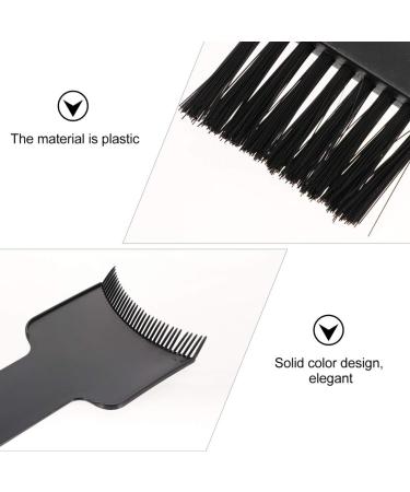 KALLORY Hair Dye Tools: Highlighting Board & Brush Kit for Hair Coloring - 4 Pcs Set, 32x10x1.3cm - Black - Buy Online on GoSupps.com