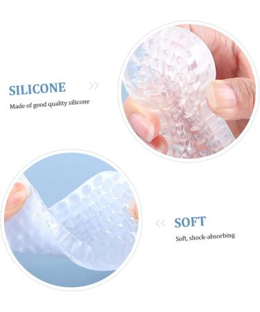 FRCOLOR Height Increasing Insoles - 2 Pairs Blue & Pink Heel Inserts for Invisible Height Boost in Shoes & Sneakers - Buy Online on GoSupps.com