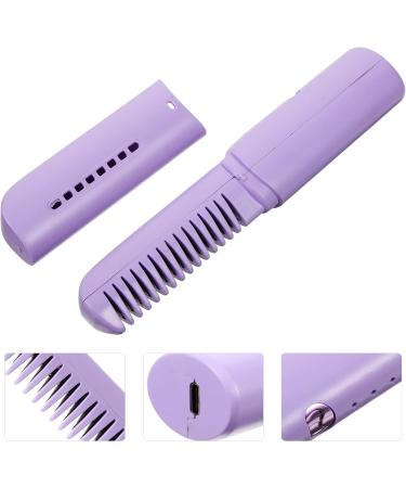 FOMIYES Portable USB Heated Hair Straightener Comb - Cordless Travel Brush for Effortless Styling - Buy Online on GoSupps.com