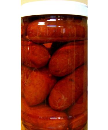 Reser's Hot Pickled Beef Polish Sausage Quart Jar - Authentic Flavor & Quality - Buy Online on GoSupps.com
