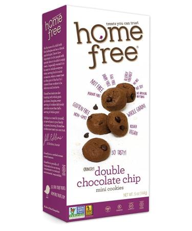 HomeFree Gluten Free Double Chocolate Chip Cookies 144g Boxes 6 Pack