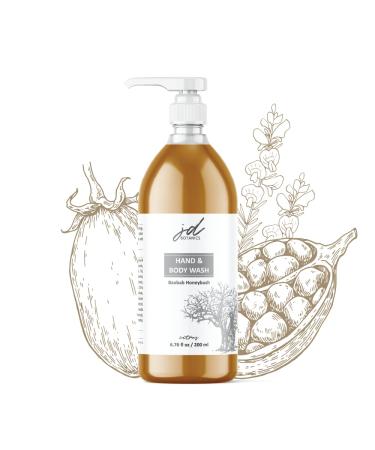 JD Botanics Baobab Honeybush Hand and Body Wash Small (6.7 fl oz Small) 6.7 Fl Oz (Pack of 1)
