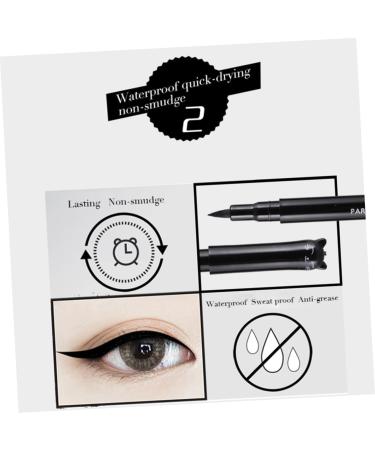 Beavorty 2pcs Waterproof Eyeliner Pencil Eyeliner Waterproof Eyeliner Tool Kitten Three-dimensional 1 count (Pack of 1) Blackx2pcs - Buy Online on GoSupps.com