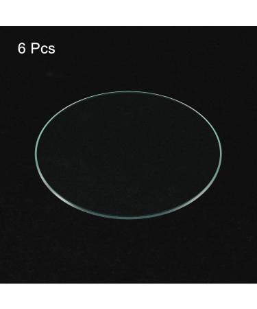 6pcs 36mm Flat Watch Glass Crystal Lenses - Replacement Parts for Watchmaker Repair | Sourcing Map - Buy Online on GoSupps.com